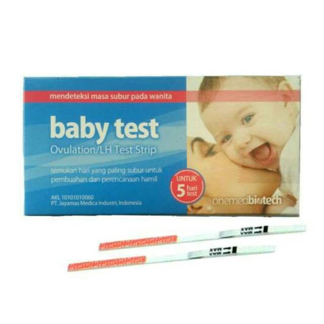 Jual Test Ovulasi Onemed Ovulation/LH Test Strip Test Kesuburan Onemed