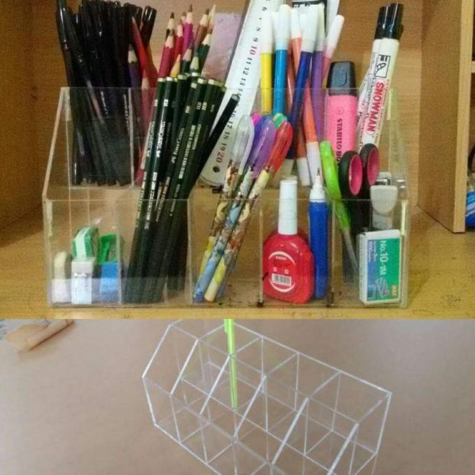 

Tempat Pulpen Acrylic Organizer 2 Susun