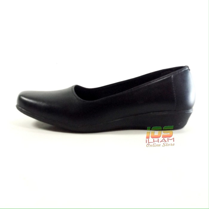 Vinus V.04TR Sepatu Pantofel Wanita Guru Kantor Hak 2cm Size 37-41