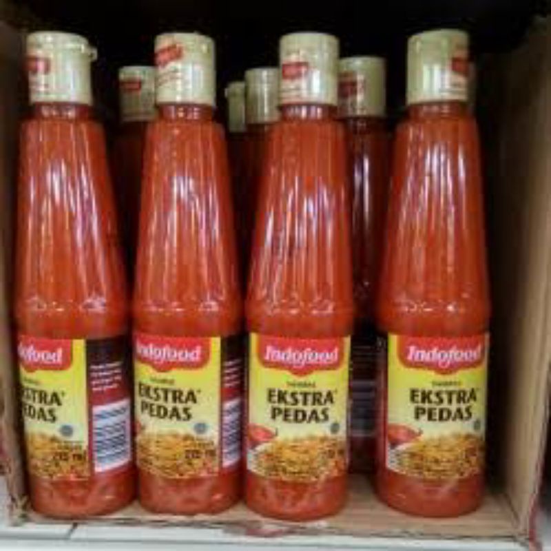 

Sambal indofood Saus Extra Pedas 275 ml Medan