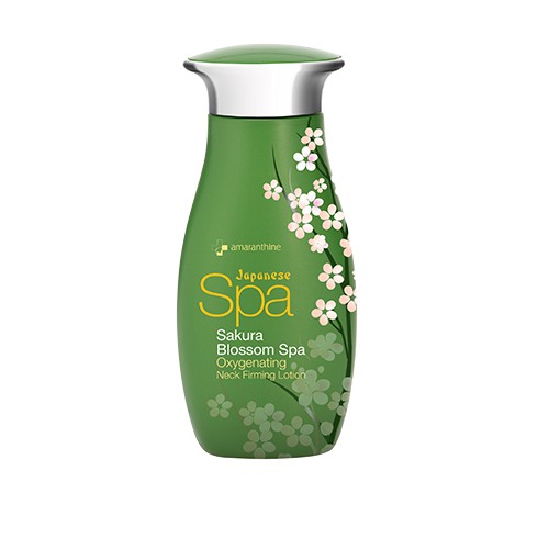 Amaranthine Japanesse Sakura Blossom Spa Oxygenating Neck Firming Lotion