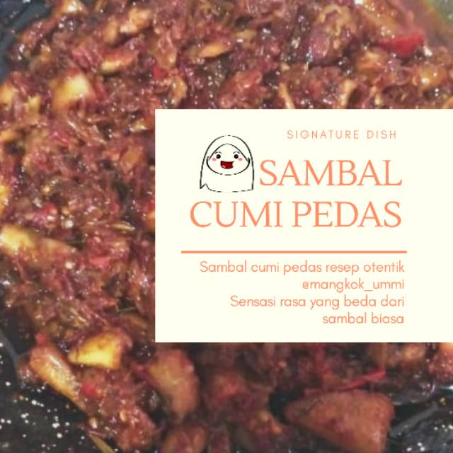 

Sambal cumi @mangkok_ummi