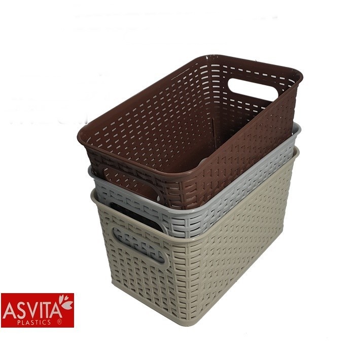 Asvita Keranjang Plastik Serbaguna Mahattan BK-282
