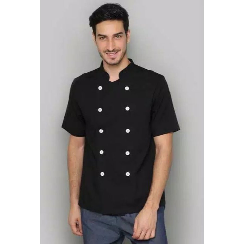 KEMEJA BAJU CHEF KOKI ( kode G.w )