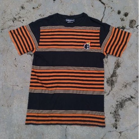 Kaos Tshirt The Hundreds Stripe Salur Second