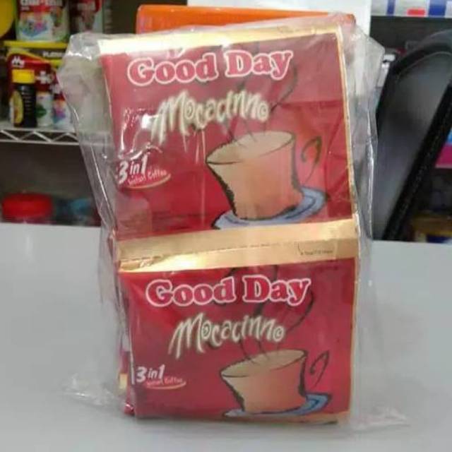 

GOOD DAY MOCACINNO 10pcs PROMO KOPI GOODDAY COFFE