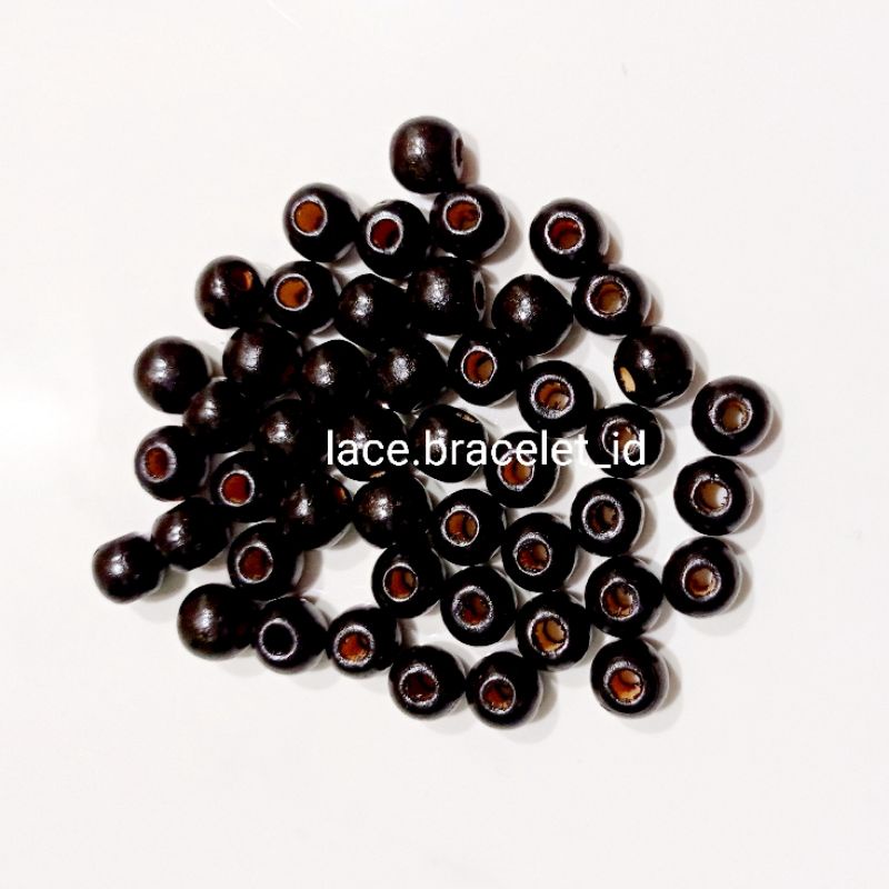 mute kayu hitam 10mm GROSIR sekitar 3.000 mute