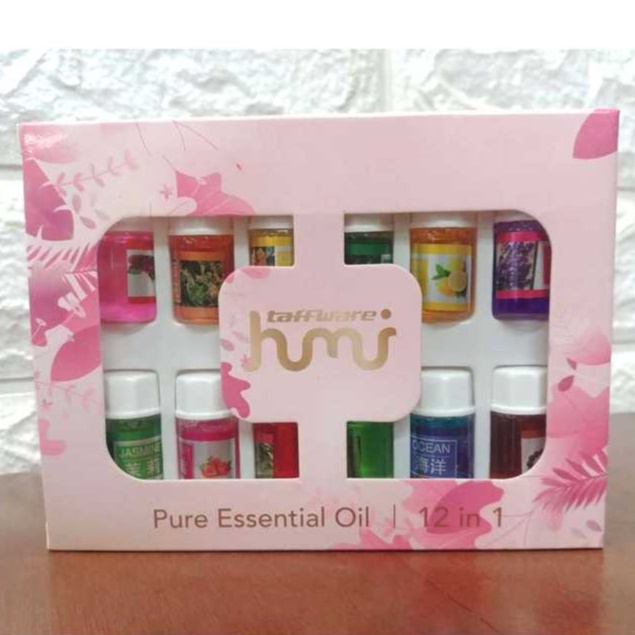 Aroma Essential Humi Oil Aromatherapy 12 in 1