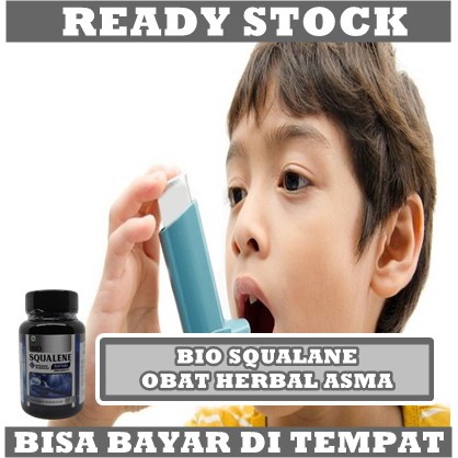 Obat Sesak Nafas, Asma, Sesak Napas, Sering Kecapean, Mudah Cape, Susah Bernafas, Engap, Ngosngosan, Sesek Nafas, Asma Kambuh, Sulit Bernafas, Gangguan Pernafasan, Sakit Paru Paru, Nafas Tidak Lancar - Bio Squalene 100% Multikhasiat Herbal Alami BPOM