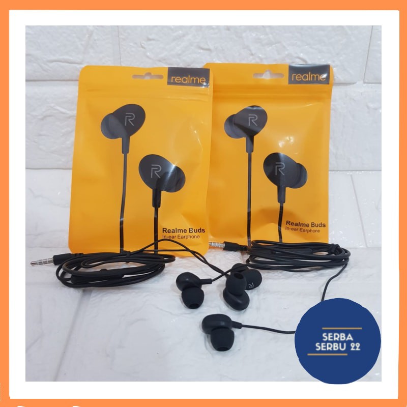 Handsfree / handsfree / earphone realme R40 realme super bass / earphone-headset [ss]