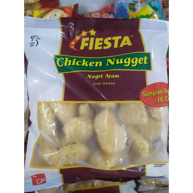 

Fiesta chicken nugget 500g