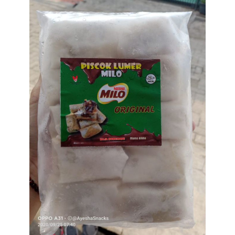 

Pisang Lumer Milo