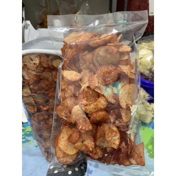 Jual Keripik Singkong Lengket Keripik Singkong Pedas Keripik