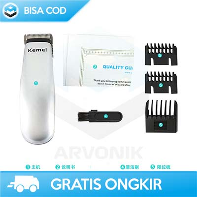 ALAT MESIN PENCUKUR RAMBUT ELEKTRIK TAFFWARE HAIR TRIMMER ORI PORTABLE