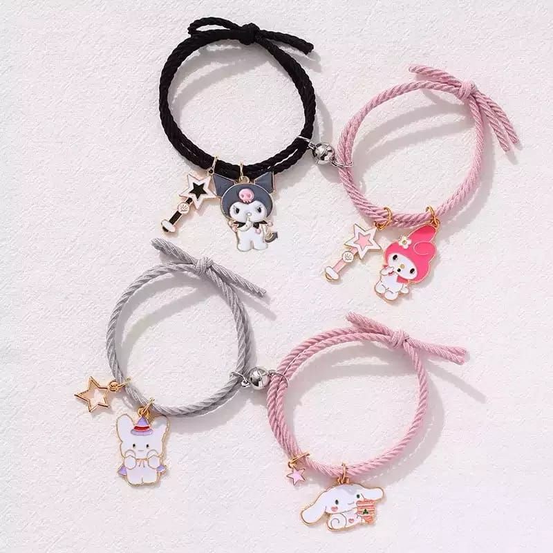 gelang couple bestie magnet karakter 2 orang