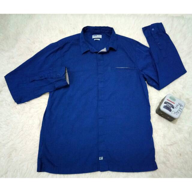 Kemeja Cowok TRIPL3 Lengan Panjang