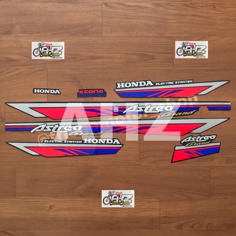 Sticker Striping Honda Astrea Grand 97
