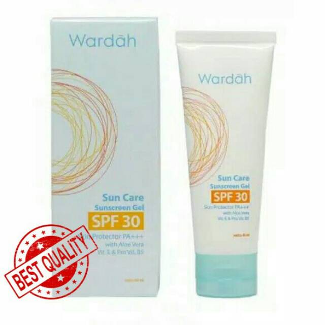 Wardah Sunscreen Gel SPF30 / Wardah / Pelembab wajah / Perawatan wajah / Kecantikan