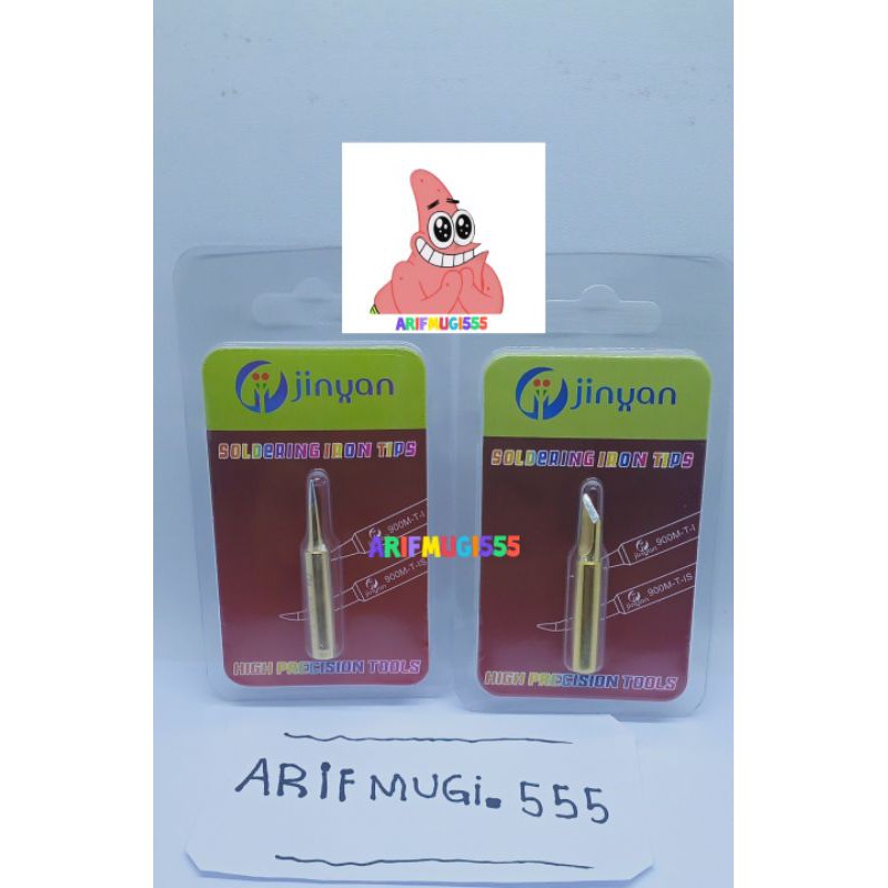 MATA SOLDER JINYAN GEPENG DAN LURUS ISI 2 PCS