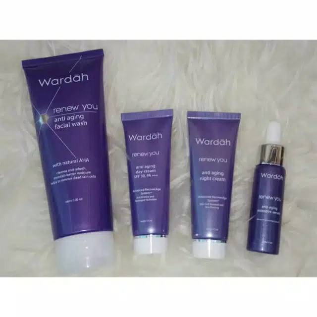 Paket Anti Aging Wardah Renew You Anti Aging 17 ml