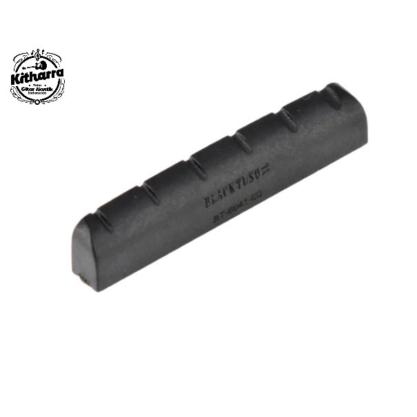 BLACK TUSQ XL SLOTTED NUT 41 X 5 (PT-6041-00) | Pacifica Style Nut | Nut Gitar Yamaha Elektrik