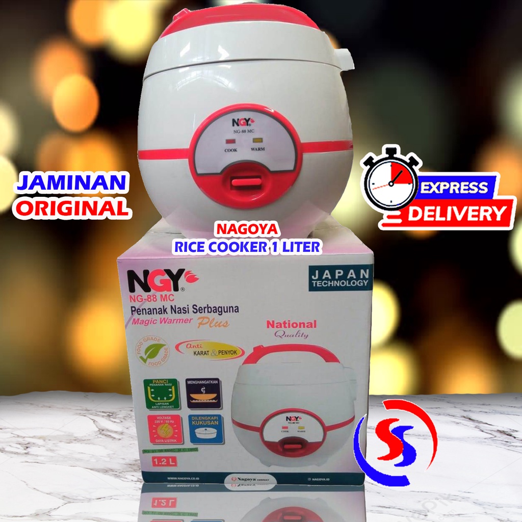 RICE COOKER 1,2 LITER NAGOYA GARANSI RESMI