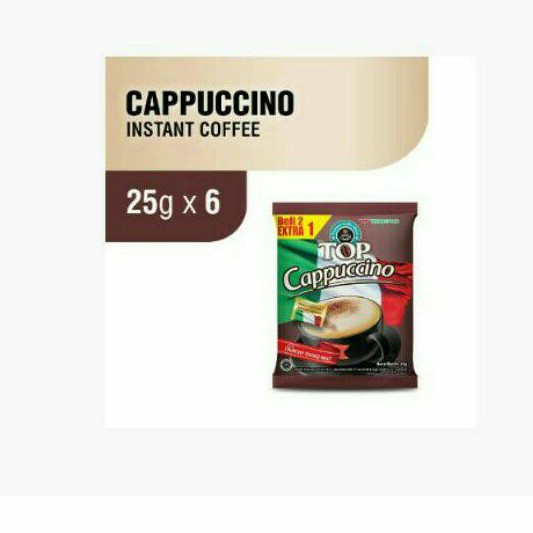 

TOP kopi Cappuccino Bag 6+3x25g