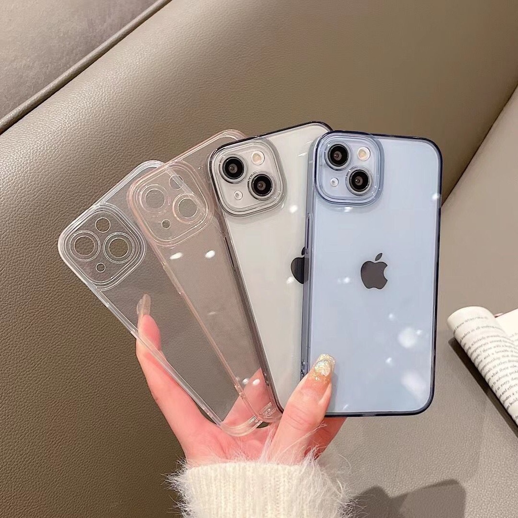Case Glass Matte Transparant IPhone 13/iPhone 13Pro/iPhone 13Promax