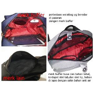 Tas Pinggang Sandang Selempang Waist Sling Bag Hip Pack Branded Import Distro Ori Pria Wanita Murah