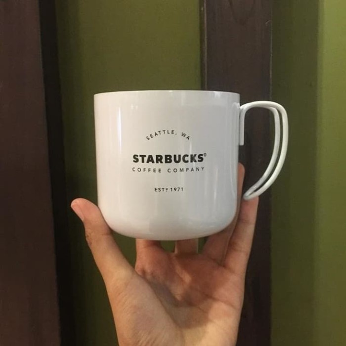 Gelas Mug Starbucks Stainless Steel