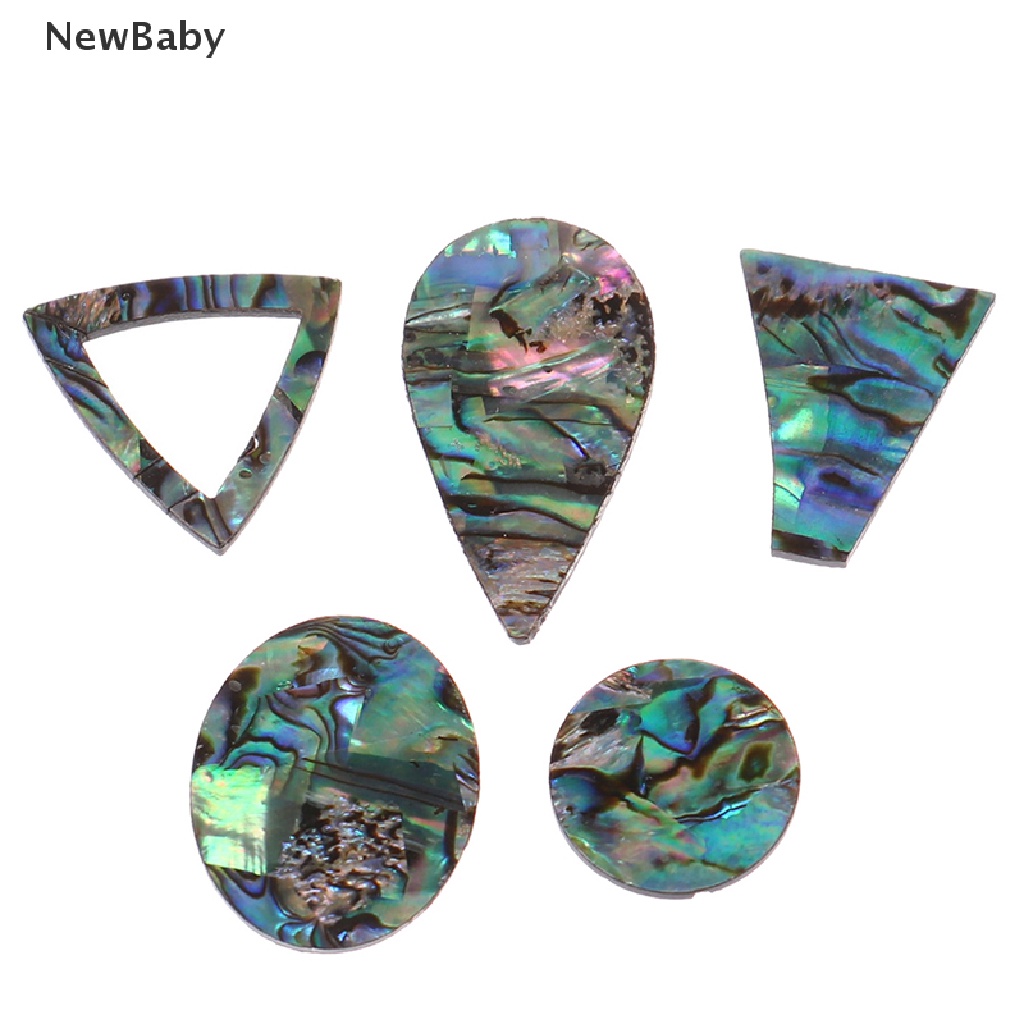 NewBaby Abalone Shell Beads Natural Shell Jewelry Making Necklace Earrings Accessories ID