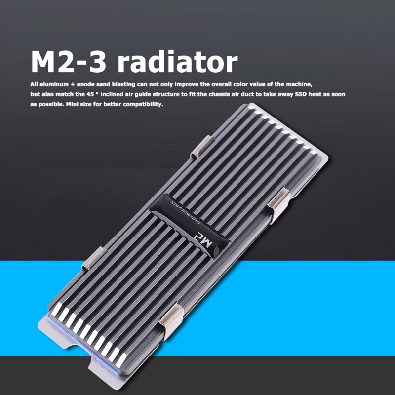 CRE for M.2 SSD NVMe Heatsink Cooler M2 2280 SSD Solid State Hard Disk Radiator for