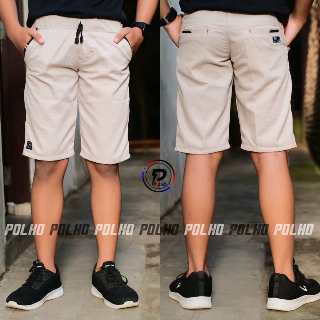 Celana Chino Anak Pendek Usia 4-13 tahun by POLHODENIM