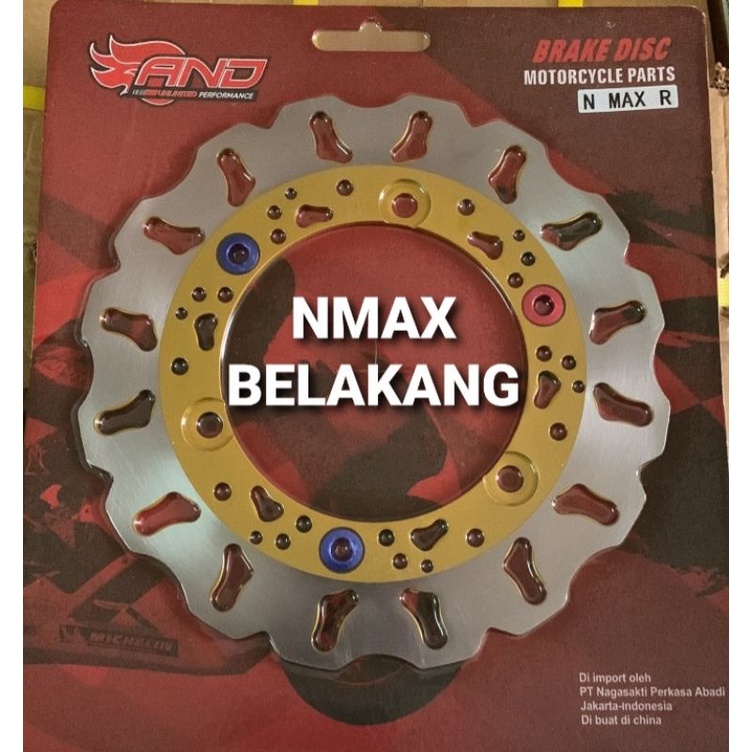 DISC CAKRAM REM NMAX OLD NEW DEPAN DAN BELAKANG UK DISC STANDAR MODEL DISC DAYTONA GRIGI NMAX