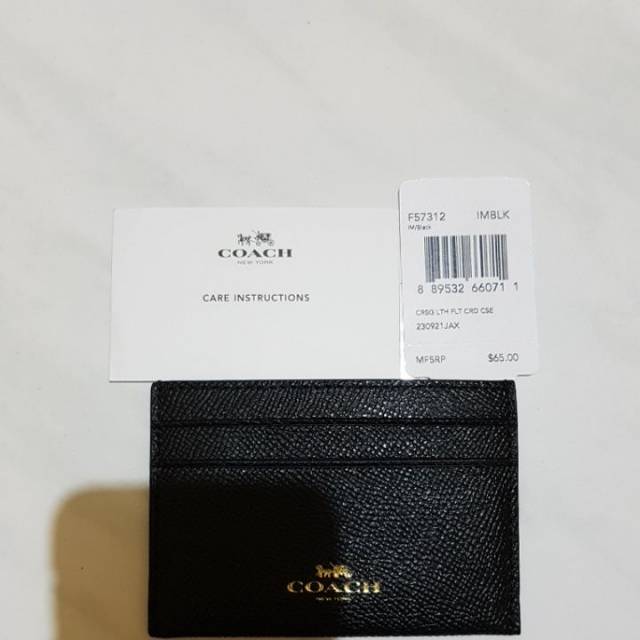 Coach card wallet