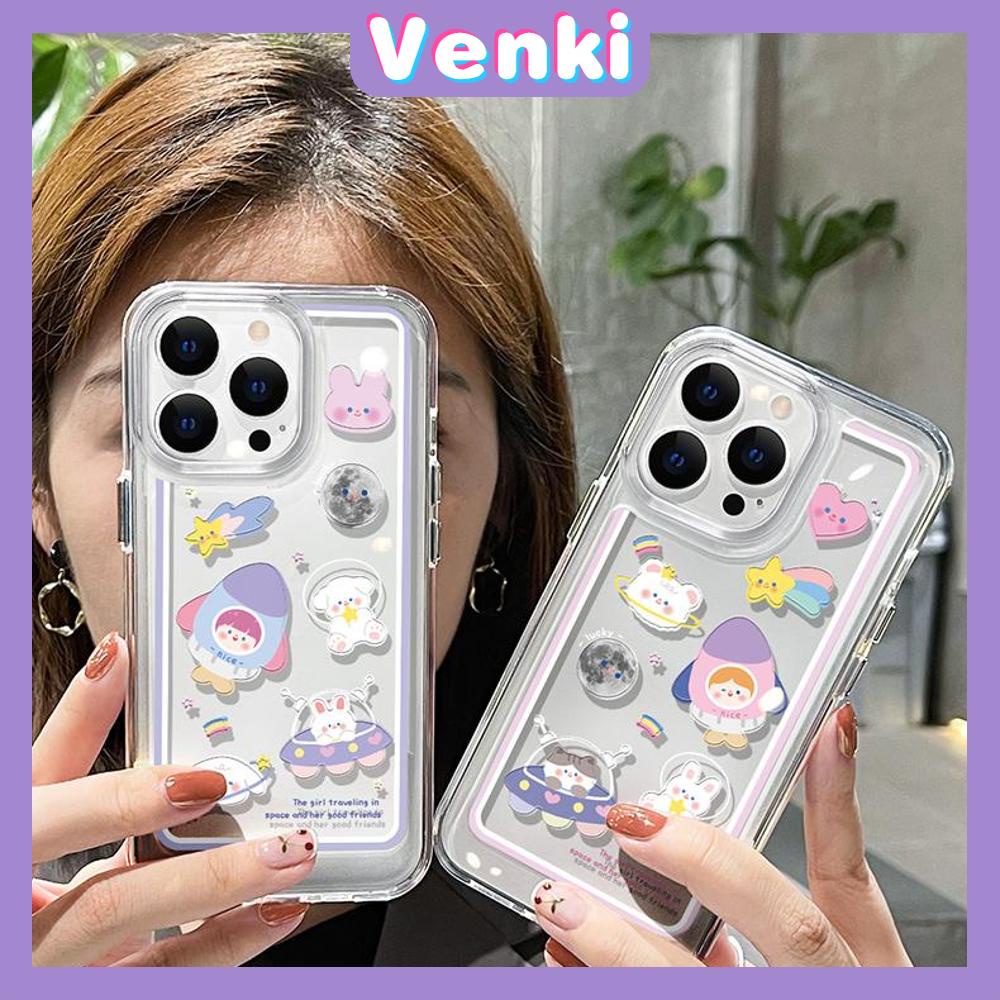 iPhone Case HD Acrylic Hard Case High Clear Metal Button Protection Camera Shockproof Cartoon Cute Compatible with iPhone 14 Pro Max 14 Plus 13 Pro Max 12 Pro Max 11 XR 7Plus