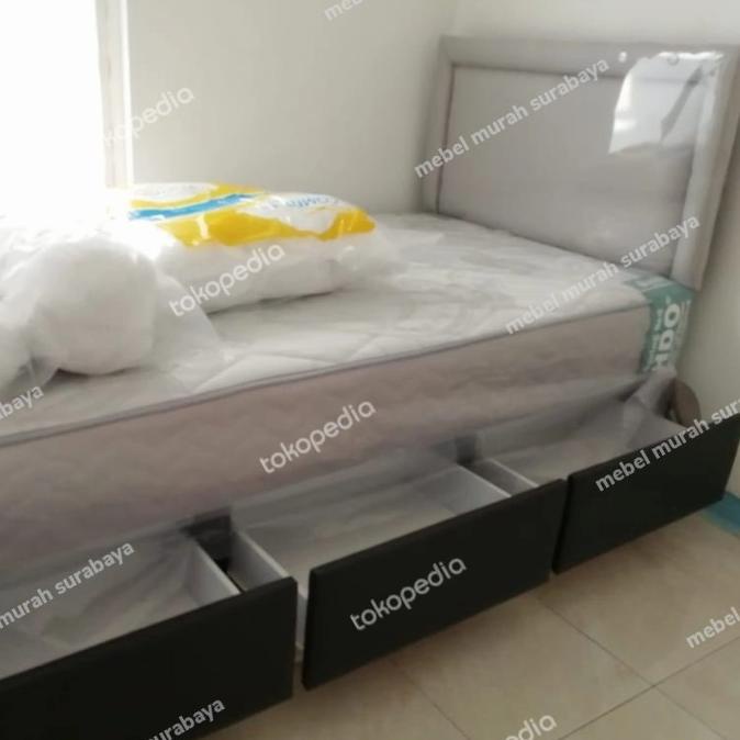 Ready...Ready...Ready...] Springbed Set Guhdo Drawer Bed (3 Laci) New Prima Hb Prospine