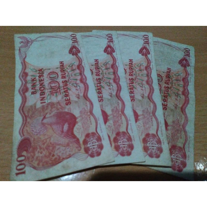 

Uang Kertas Kuno Asli Rp 100 Gambar Goura Victoria