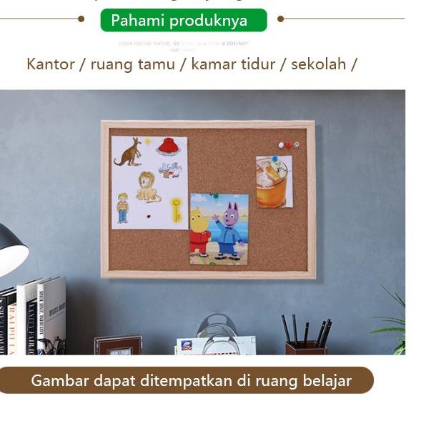 

Message board Background Boardsend sticker cork message board Decorative Board With Frame Cork Board ❁