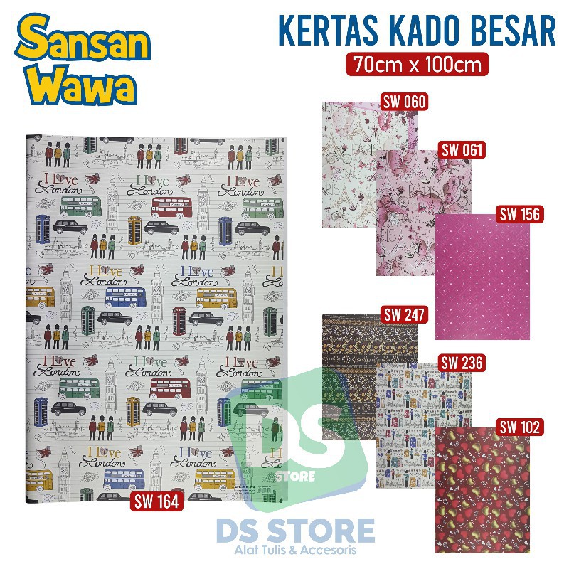 

KERTAS KADO SAN SAN WAWA UKURAN BESAR
