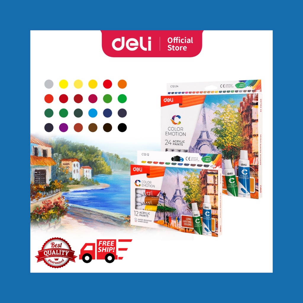 

Cat ACRYLIC DELI 24 Warna EC12-24