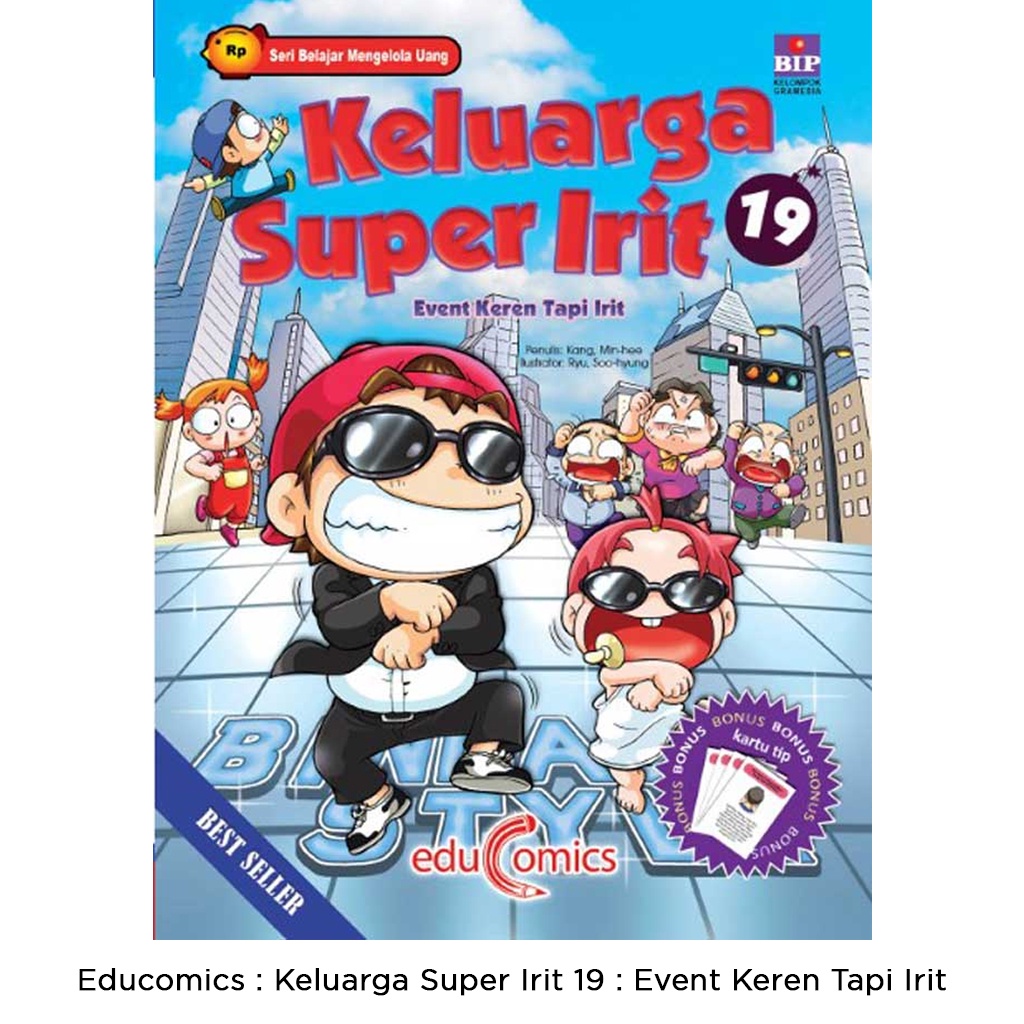 Gramedia Bali - Educomics : Keluarga Super Irit 19 : Event Keren Tapi Irit