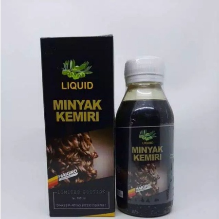 Minyak Kemiri Liquid 100ml Haigro