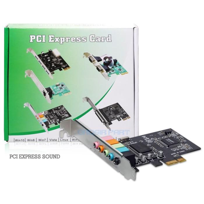 Pcie Sound Card 5.1 Ch Cmi8738 Pci Express Soundcard