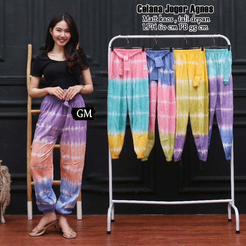 Celana bali panjang bahan kaos adem nyaman