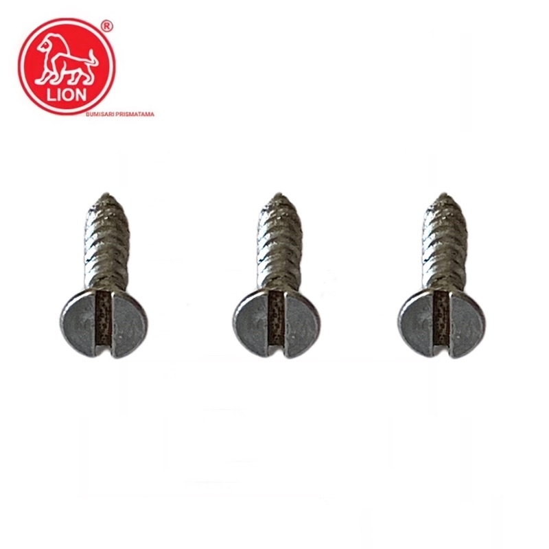 (100 pcs) #5 x 5/8” Moon Lion Taping Screw Skrup / Sekrup Kayu