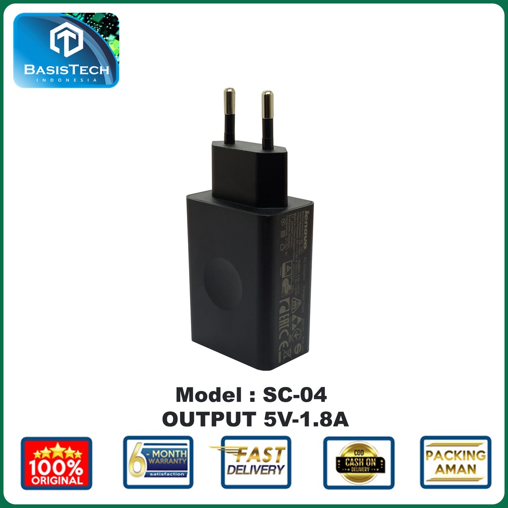 CHARGER LENOVO SC-04 1.8A FAST CHARGING ORIGINAL QUALITY