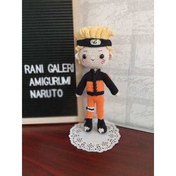 amigurumi (boneka rajut) naruto