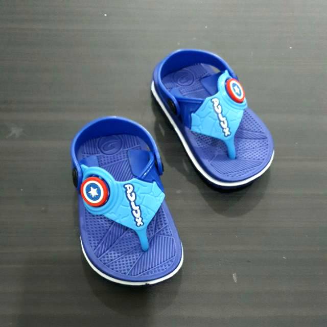 SANDAL BAYI LAKI DULUX 293E CAPTAIN AMERICA USIA 6-12 BULAN