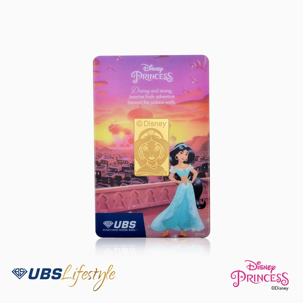 UBS Logam Mulia Disney Princess Jasmine 5 Gram